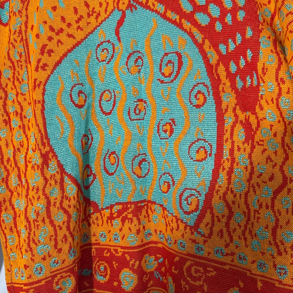 Chacok Multicolor Knit Cardigan medium to large size - Picture 6 of 6